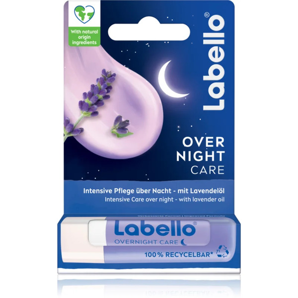  Labello Over Night Care Regenerujący Balsam Do Ust Z Lawendą 4.8 G 