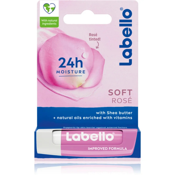  Labello Soft Rosé Balsam Do Ust 4.8 G 