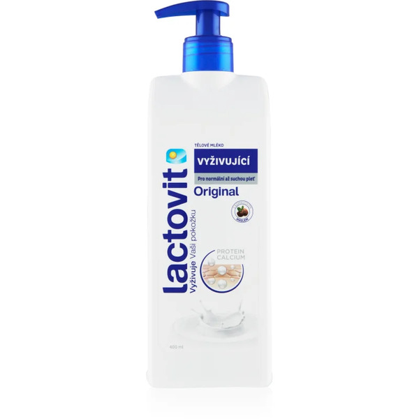  Lactovit Original Odżywcze Mleczko Do Ciała Z Dozownikiem 400 Ml 