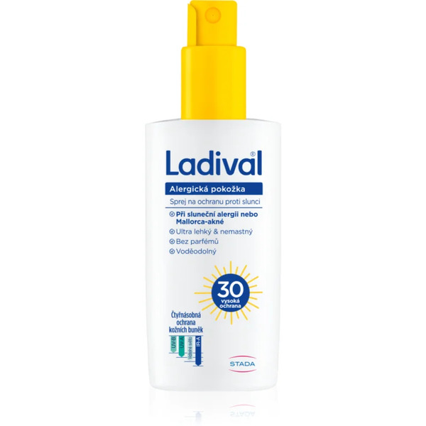  Ladival Allergic Skin Spray Ochronny Do Opalania Spf 30 150 Ml 