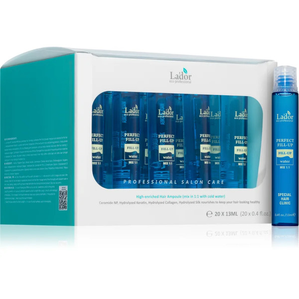  La'dor Perfect Hair Fill-up Intensywna Pielęgnacja O Skoncentrowanej Formule Do Włosów Słabych I Zniszczonych 20x13 Ml 