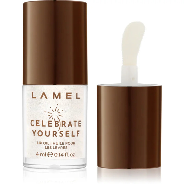  Lamel Celebrate Yourself Olejek Do Ust Z Brokatem Odcień 01 4 Ml 