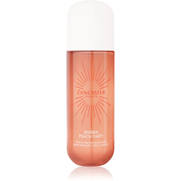  Lancaster Eau De Lancaster Hair & Body Mist Mgiełka Perfumowana Do Twarzy, Ciała I Włosów Zapachy Peach Party 236 Ml 