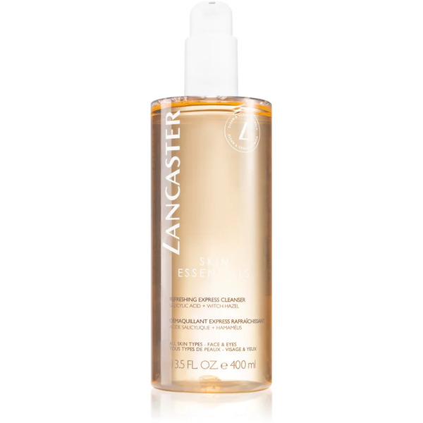  Lancaster Skin Essentials Refreshing Express Cleanser Płyn Oczyszczający Do Twarzy Do Twarzy I Okolic Oczu 400 Ml 
