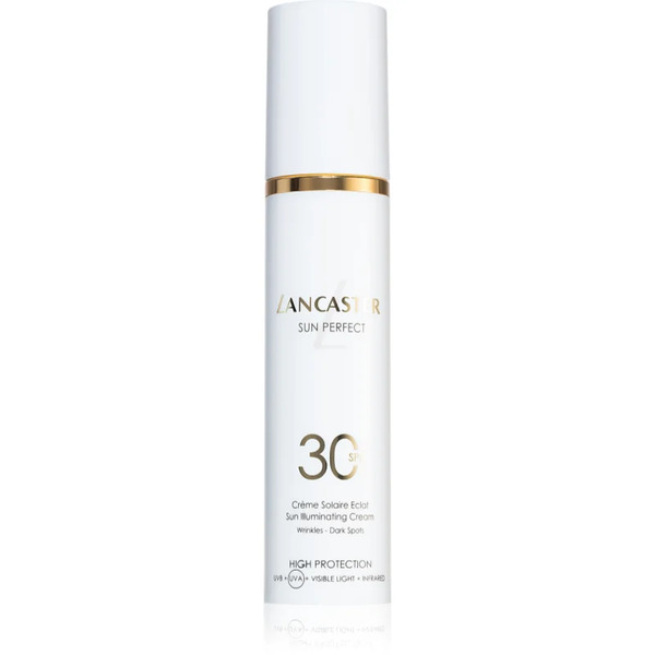  Lancaster Sun Perfect Sun Illuminating Cream Spf 30 Rozjaśniający Krem Na Dzień Przeciw Zmarszczkom I Plamom Pigmentacyjnym Spf 30 50 Ml 