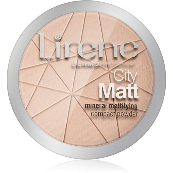  Lirene City Matt Puder Matujący Odcień 02 Natural 9 G 