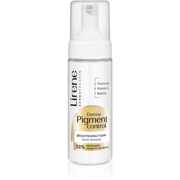  Lirene Derma Pigment Control Brightening Foam Rozjaśniająca Pianka Oczyszczająca Do Skóry Z Przebarwieniami 150 Ml 