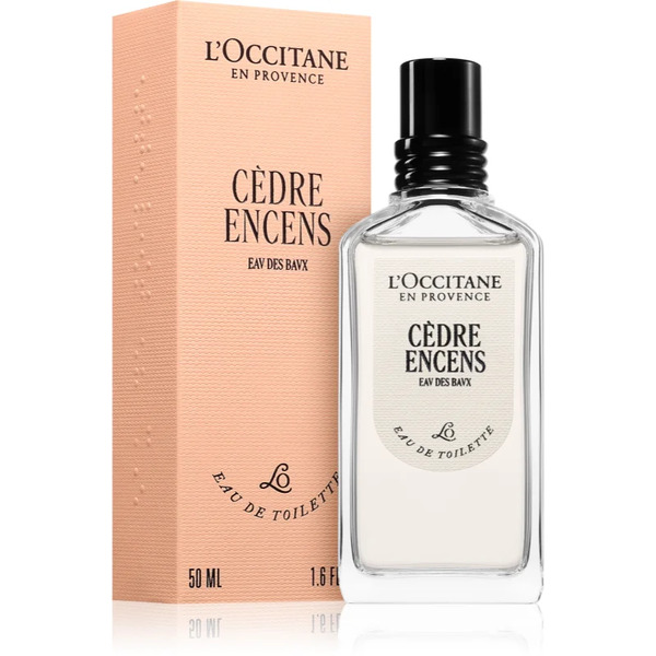  L’occitane Cèdre Encens Woda Toaletowa Dla Mężczyzn 50 Ml 