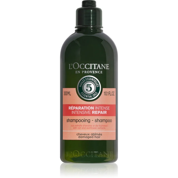  L’occitane Intensive Repair Shampoo Szampon Intensywnie Regenerujący Do Włosów Suchych I Zniszczonych 300 Ml 