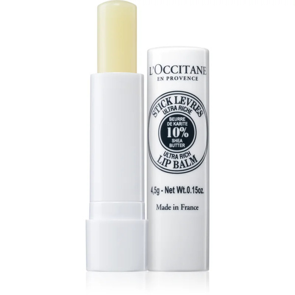  L’occitane Karité Ultra Rich Lip Balm Balsam Do Ust Z Masłem Shea 4.5 G 