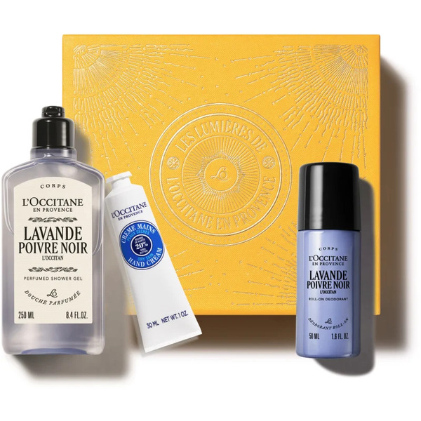  L’occitane Lavande Poivre Noir Body Set Zestaw Upominkowy Dla Kobiet 