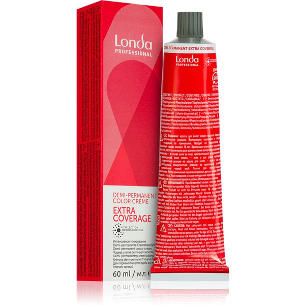  Londa Professional Demi-permanent Color Demi-permanent Color Creme Demi-permanentna Farba Do Włosów Odcień 5/07 60 Ml 