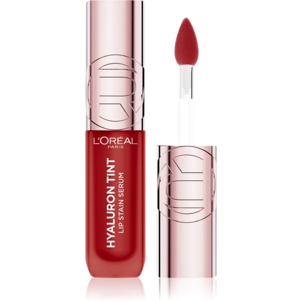  L’oréal Paris Hyaluron Tint Lip Stain Serum Szminka W Płynie O Działaniu Nawilżającym Odcień 420 Le Rouge Paris 5 Ml 