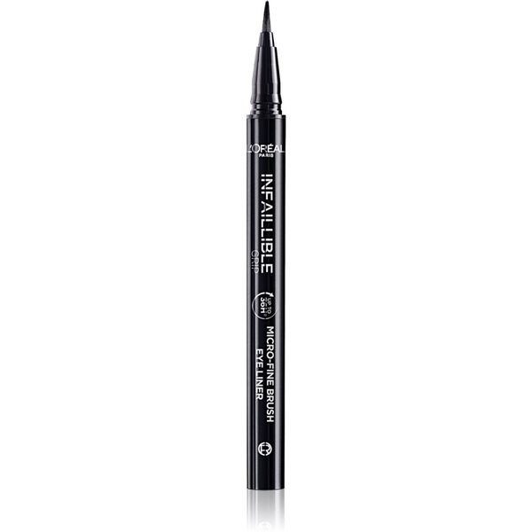 L’oréal Paris Infaillible Grip 36h Micro-fine Liner Eyeliner W Pisaku Odcień 01 Obsidian Black 0,4 G 