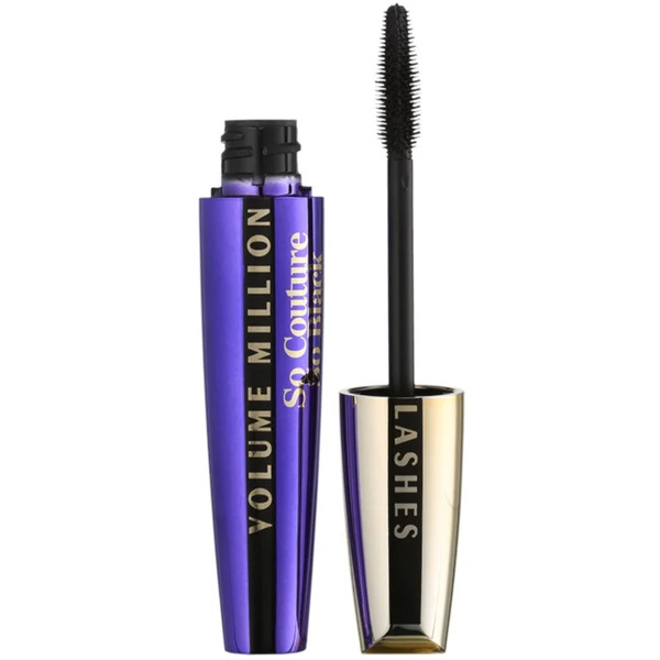  L’oréal Paris Volume Million Lashes So Couture So Black Tusz Do Rzęs Zwiększający Objętość I Pogrubiający Odcień Extra Black 9.5 Ml 