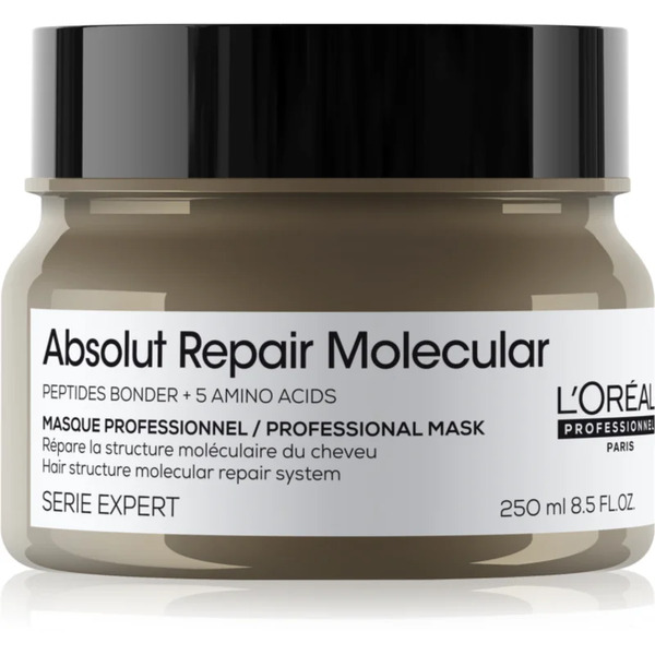  L’oréal Professionnel Serie Expert Absolut Repair Molecular Głęboko Wzmacniająca Maska Do Włosów 250 Ml 