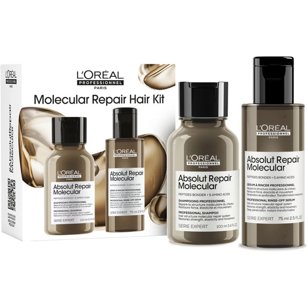  L’oréal Professionnel Serie Expert Absolut Repair Molecular Zestaw Upominkowy Do Włosów Zniszczonych 