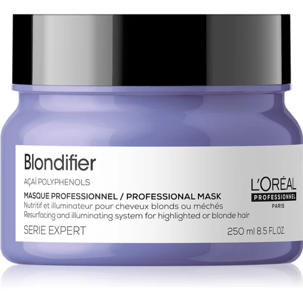  L’oréal Professionnel Serie Expert Blondifier Regenerująca Maseczka Odbudowująca Do Włosów Blond I Z Balejażem 250 Ml 