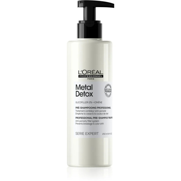  L’oréal Professionnel Serie Expert Metal Detox Odżywcze Preludium Pielęgnacyjne Do Włosów Farbowanych I Zniszczonych 250 Ml 