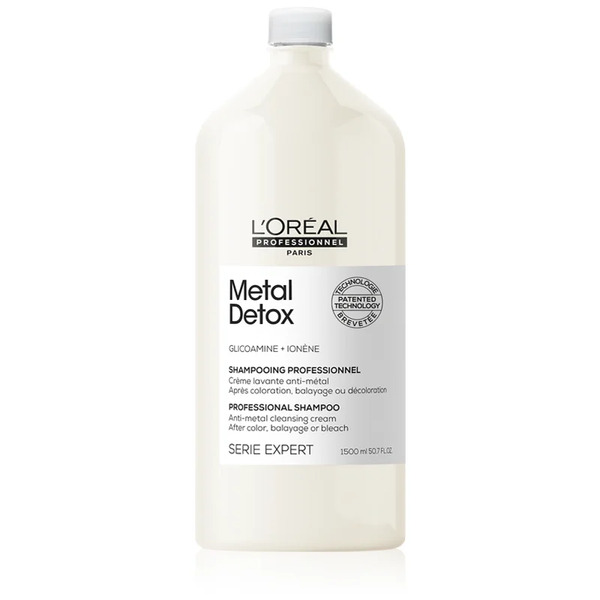  L’oréal Professionnel Serie Expert Metal Detox Szampon Głęboko Oczyszczający Do Włosów Farbowanych I Zniszczonych 1500 Ml 