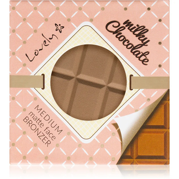  Lovely Milky Chocolate Pudrowy Bronzer Z Matowym Wykończeniem 9 G 