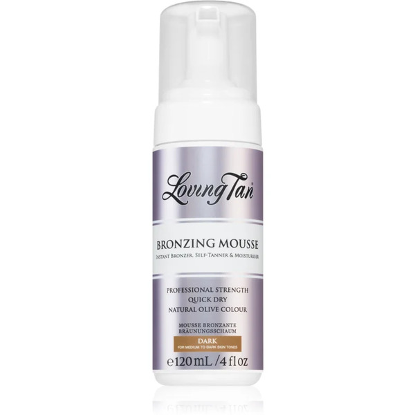  Loving Tan Bronzing Mousse Pianka Samoopalająca Odcień Dark 120 Ml 