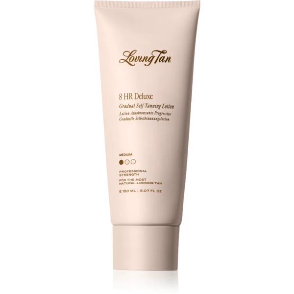  Loving Tan Deluxe Gradual Tan Odżywcze Mleczko Do Ciała Podkreślający Opaleniznę Odcień Medium 150 Ml 