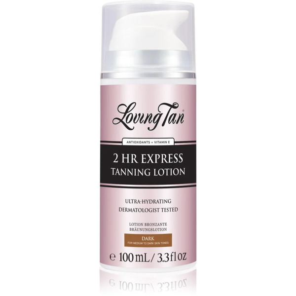  Loving Tan 2 Hr Express Nawilżające Mleczko Samoopalające Odcień Dark 100 Ml 