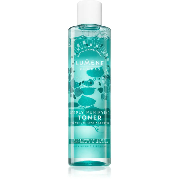  Lumene Deeply Purifying [puhdas] Oczyszczający Tonik Do Regulacji Sebum I Minimalizujący Pory 200 Ml 