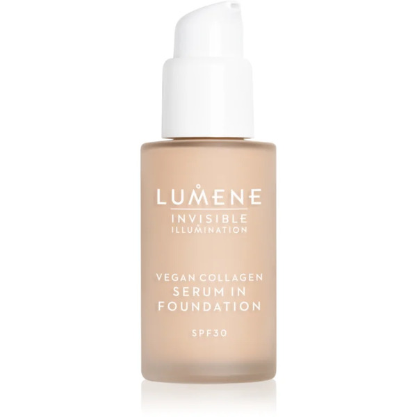  Lumene Invisible Illumination Vegan Collagen Serum In Foundation Lekki Podkład O Działaniu Odżywczym Spf 30 1.5 30 Ml 