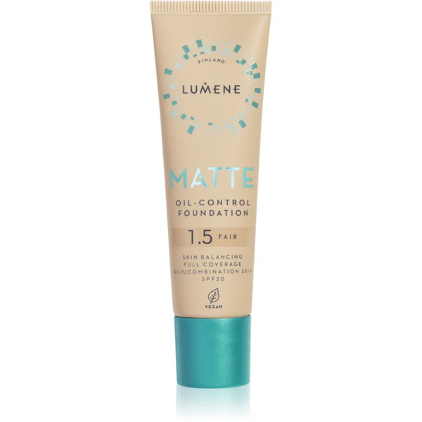  Lumene Matte Oil-control Podkład Matujący Odcień 1,5 Fair Beige / Fair 30 Ml 