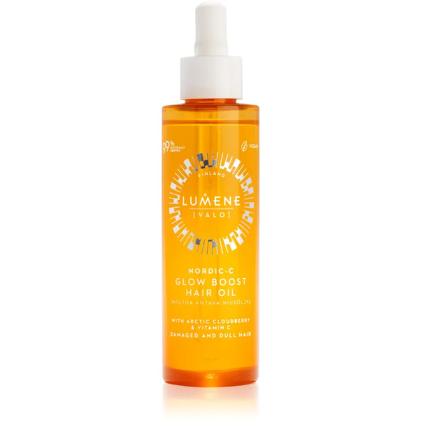  Lumene Nordic-c [valo] Glow Boost Wzmacniający I Rozjaśniający Olejek Do Włosów Suchych I Zniszczonych 75 Ml 