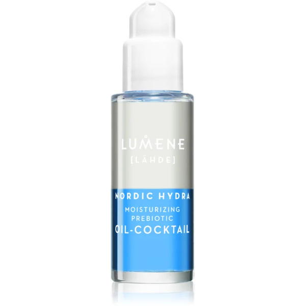  Lumene Nordic Hydra [lähde] Moisturizing Prebiotic Oil-cocktail Serum Dwufazowe Do Cery Wysuszonej I Suchej 30 Ml 