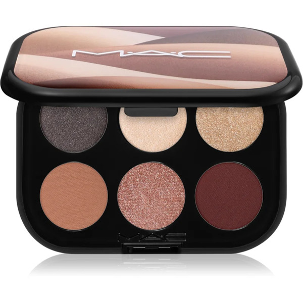  Mac Cosmetics Connect In Colour Eye Shadow Palette 6 Shades Paleta Cieni Do Powiek Odcień Nude Board 6.25 G 