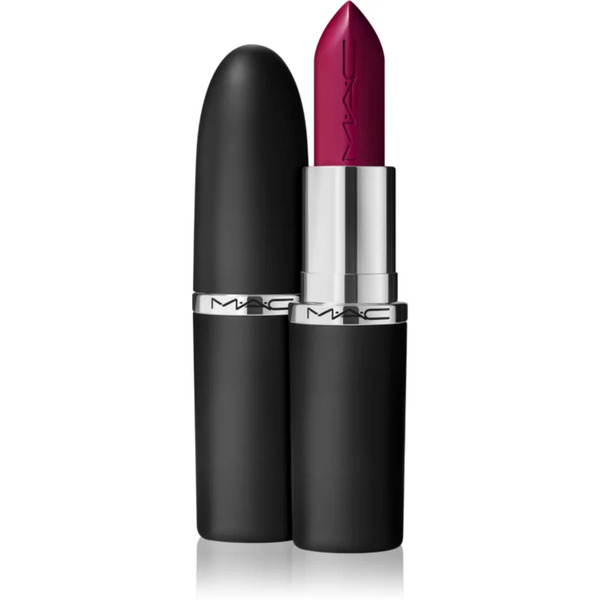  Mac Cosmetics Macximal Sleek Satin Lipstick Kremowa Pomadka Nawilżająca Odcień Rebel 3.5 G 