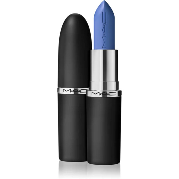  Mac Cosmetics Macximal Sleek Satin Lipstick Kremowa Pomadka Nawilżająca Odcień Tilted Denim 3.5 G 