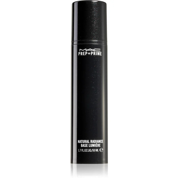  Mac Cosmetics Prep + Prime Natural Radiance Baza Pod Makijaż, Podkład Do Skóry Tłustej I Mieszanej Odcień Radiant Yellow 50 Ml 