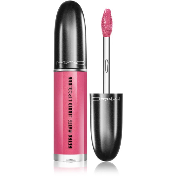  Mac Cosmetics Retro Matte Liquid Lipcolour Matowa Szminka Z Efektem Metalicznym Odcień Metallic Rose 5 Ml 