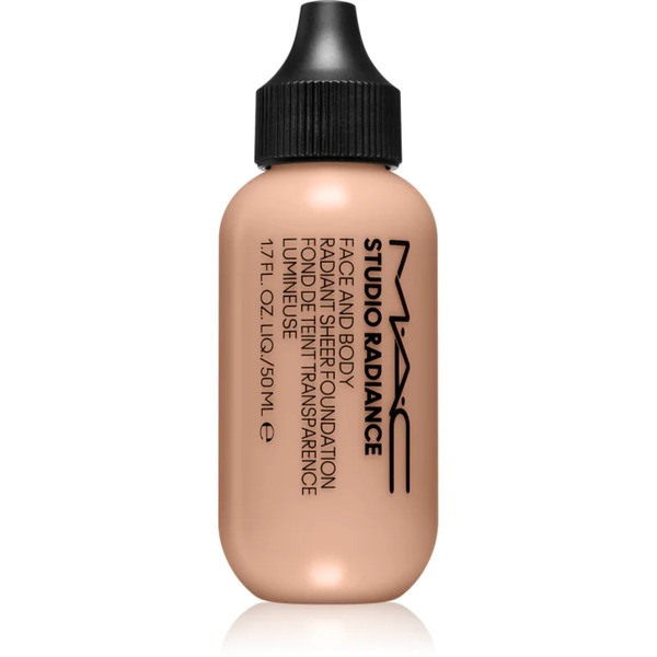  Mac Cosmetics Studio Radiance Face And Body Radiant Sheer Foundation Lekki Podkład Do Twarzy I Ciała Odcień W2 50 Ml 