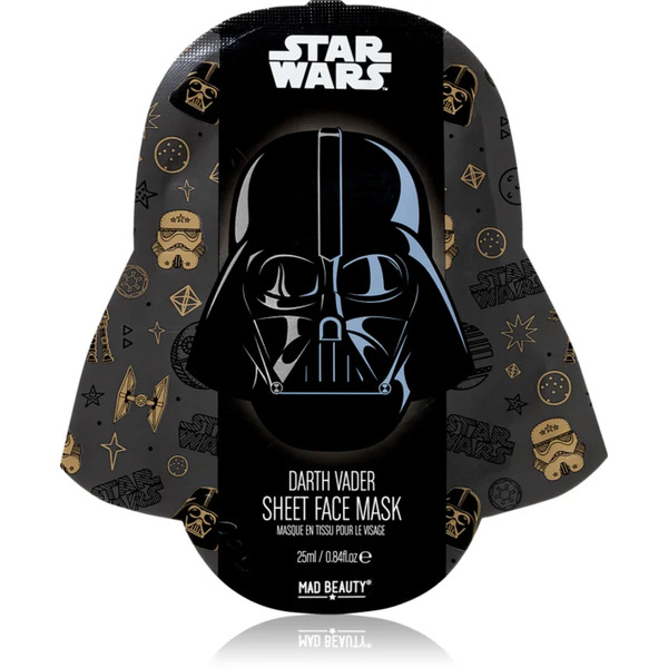  Mad Beauty Star Wars Darth Vader Antyoksydacyjna Maseczka W Płacie Z Ekstraktem Z Drzewa Herbacianego 25 Ml 