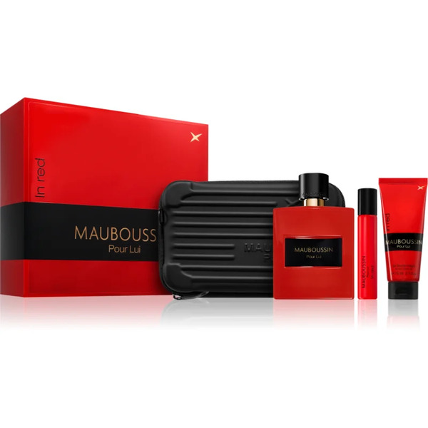  Mauboussin Pour Lui In Red Zestaw Upominkowy Dla Mężczyzn 