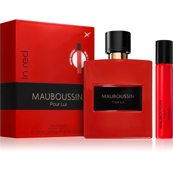  Mauboussin Pour Lui In Red Zestaw Upominkowy Dla Mężczyzn 