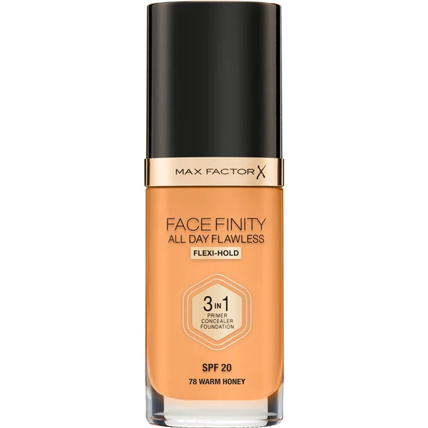  Max Factor Facefinity All Day Flawless Trwały Podkład Spf 20 Odcień 78 Warm Honey 30 Ml 