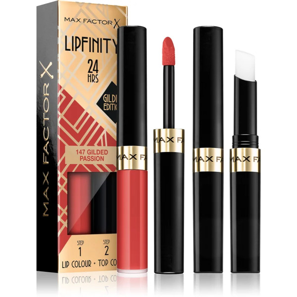  Max Factor Lipfinity Gilded Edition Szminka Trwała Z Balsamem Odcień 147 Gilded Passion 4,2 G 