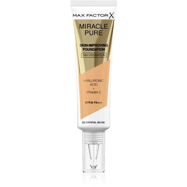  Max Factor Miracle Pure Skin Trwały Podkład Spf 30 Odcień 33 Crystal Beige 30 Ml 