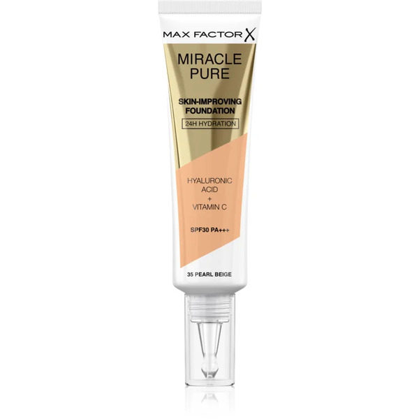  Max Factor Miracle Pure Skin Trwały Podkład Spf 30 Odcień 35 Pearl Beige 30 Ml 