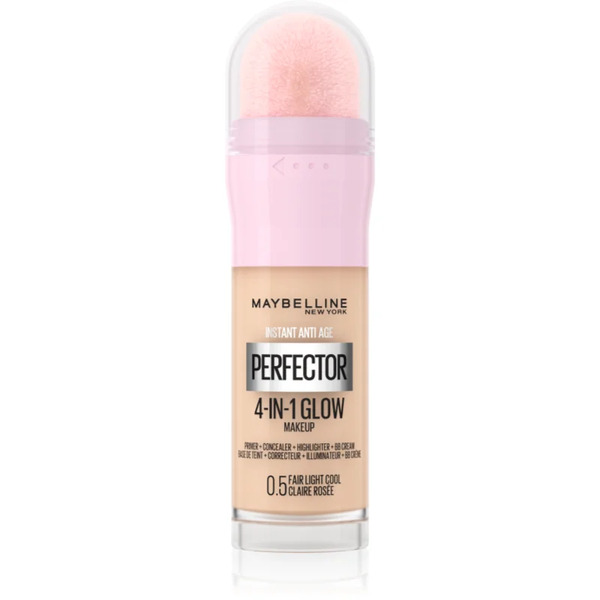  Maybelline New York Instant Perfector 4-in-1 Podkład Rozświetlający Nadający Naturalny Wygląd Odcień 0.5 Fair Light Cool 20 Ml 