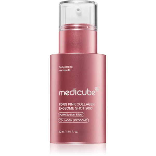  Medicube Pdrn Pink Exosome Shot Serum 2000 Serum Regenerujące Do Twarzy Do Wygładzenia Skóry I Zmniejszenia Porów 30 Ml 