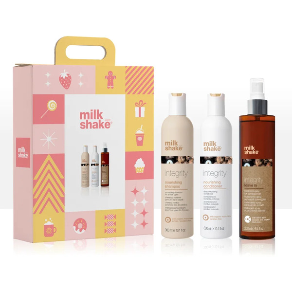  Milk_shake® Integrity Nourishing & Leave-in Hair Set Zestaw Upominkowy Do Wszystkich Rodzajów Włosów 