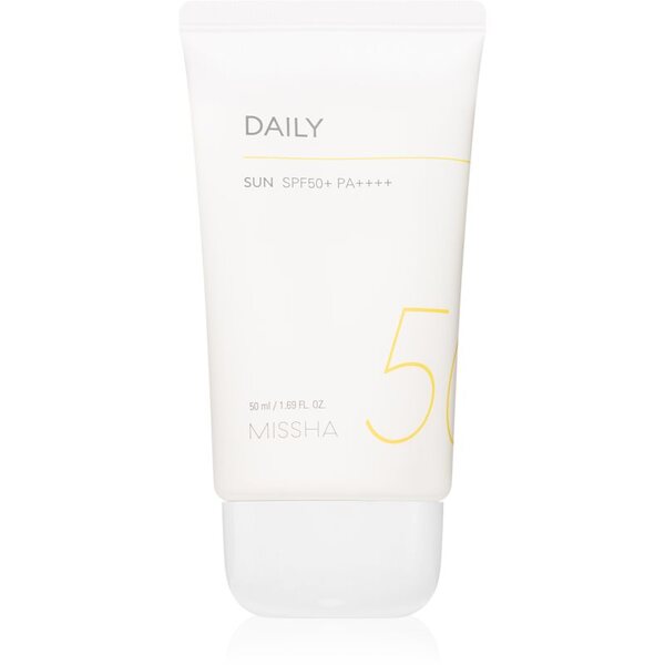  Missha All Around Safe Block Cotton Sun Krem Do Opalania Spf 50+ Do Skóry Wrażliwej I Alergicznej 50 Ml 